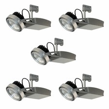 5x LED Stromschienenstrahler