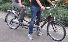 Top Fahrrad-Tandem "Zwei plus zwei", rot, 9 Jahre alt, frisch gewartet