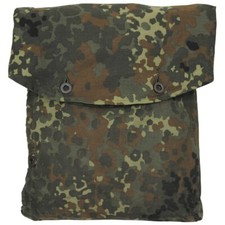 BW Tasche für Zeltbahn Zeltplane Zeltplantasche Zeltbahntasche flecktarn gebr.