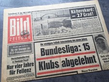 Bild zeitung 1963 - bild, 18.1.1963