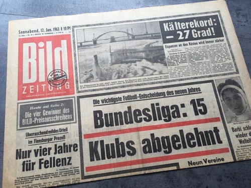 Bild zeitung 1963 - bild,