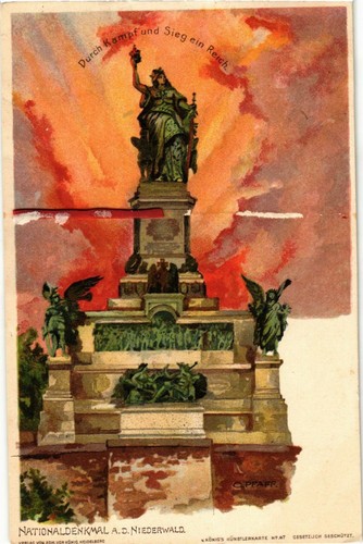 Cpa rudesheim - ak,