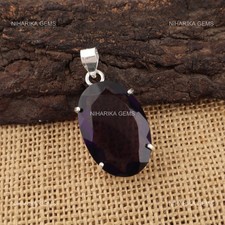Sterlingsilber Oval Natürlich
