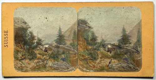 Schweiz landschaft foto c1865 - landschaft,