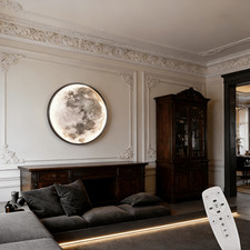 3D Wandleuchte Innen Mond