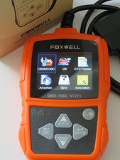 Foxwell NT201 Profi KFZ OBD2 Diagnosegerät Auto Scanner Fehler Auslesegerät