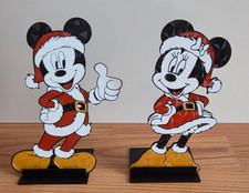 Mickey Mouse  Weihnachten  4 Farben Ständer  Wandkunst
