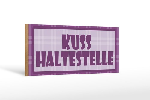 Holzschild hinweis 27x10 - 27x10, cm