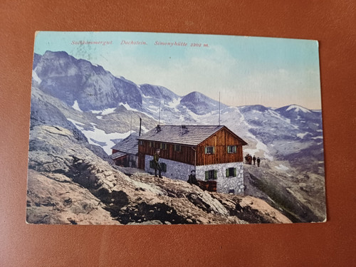 Ansichtskarte simonyhütte - ansichtskarte,