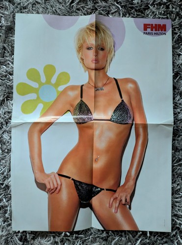 Paris hilton fhm poster 44 - paris,