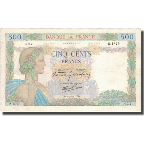 Frankreich 500 francs - 500,