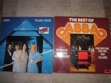 ABBA  -  2 STÜCK 12" VINYL LP - VOULEZ-VOUS - THE BEST OF - 1975