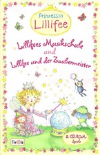 Doppel-CD Prinzessin Lillifee 2 CD-ROM Spiele Musikschule und Der Zaubermeister