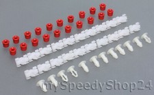 52x Klammern Stopfen Tülle