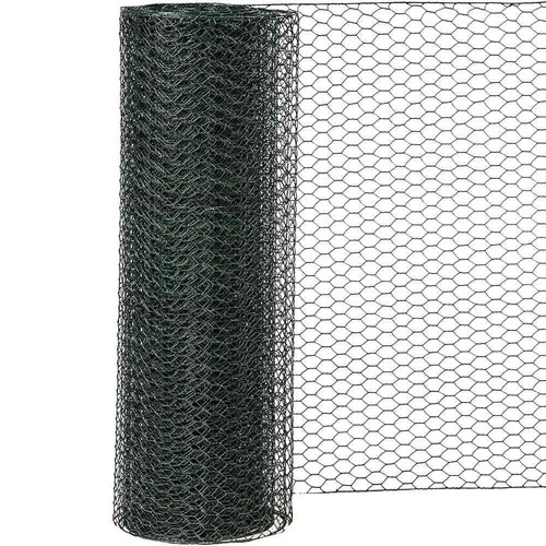 Sechseckgeflecht pvc grün - sechseckgeflecht, 10