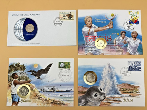 Numisbriefe nauru island - numisbriefe,