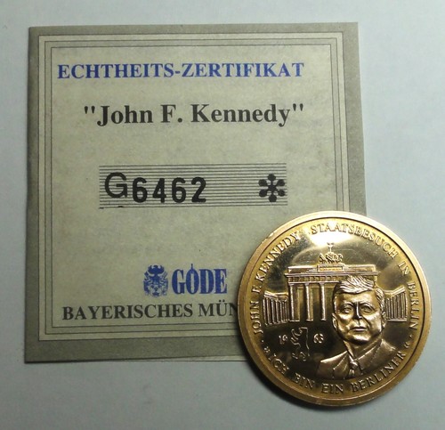 Kennedy medaille staatsbesuch - kennedy-medaille,