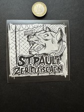 Hansa Rostock Aufkleber Suptras Rostock Sticker FCH Ultras Sammlungsauflösung