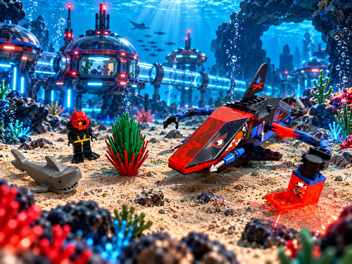 Dachbodenfund lego aquazone - lego,