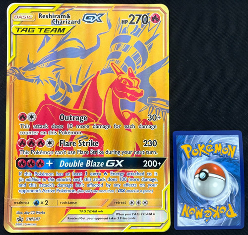 Pokemon reshiram glurak - reshiram, gx