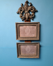 DEKORATIVER BILDERRAHMEN FÜR 2 FOTOS POSTKARTEN