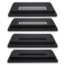 ZooPaul Terrarium Abdeckung schwarz 80x35 100x40 ohne Beleuchtung Deckel Haube