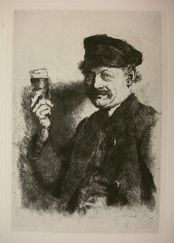 Wilhelm leibl der trinker - leibl, `der