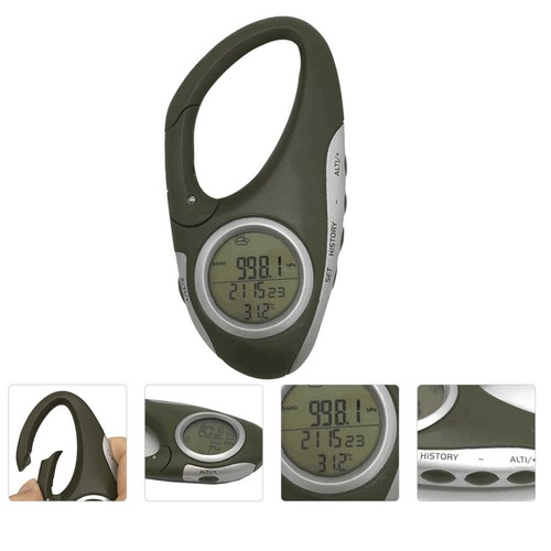 Tragbarer carabiner barometer - carabiner,