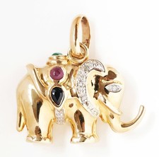 Großer Anhänger Elefant 8