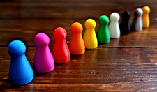 4x Spielfiguren Ersatzfiguren