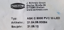 Schmalz ASK C 5000 PVC W-LED Ventilkabel 21.04.06.00084