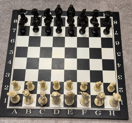 Sehr altes schachbrett - altes, +
