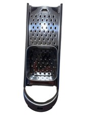 Gefu Küchenreibe Metall Silber Praktisch Uni Gemüsereibe