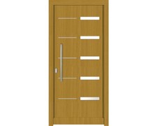Haustür DW20 Kiefer/Eiche