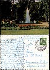 Bad Mergentheim Kurgarten Kurpark Springbrunnen Wasserspiele 1960