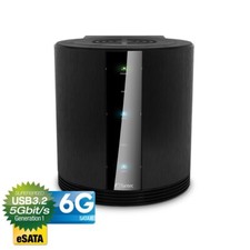 B-WARE - SQ-35U3e-6G - 4x 3.5" SATA HDD Gehäuse, USB 3.2 Gen 1, eSATA, 6G & UASP