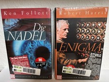 Buch 2 Spionage Thriller Ken Follett „ Die Nadel „ und Robert Harris „ Enigma „