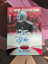 2013 Panini Certified #218 - D.J. Hayden - Auto 515/999 - NFL - Raiders