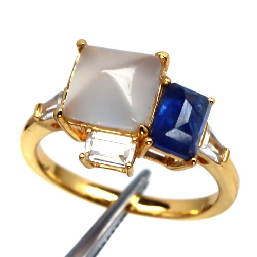 925 silber 8x8mm lavendel - silber,