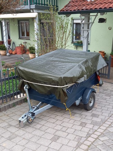 Zeltanhänger ddr hp401 400kg - ddr,