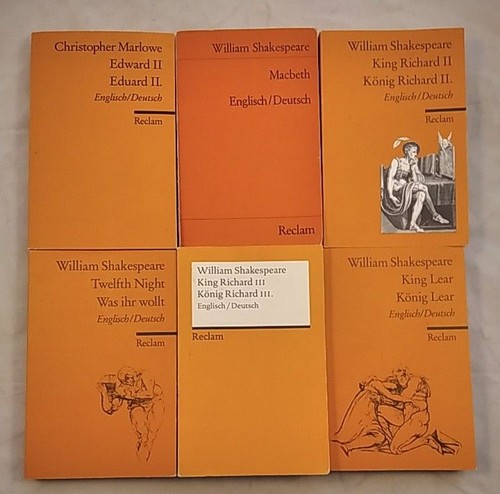 Konvolut von englisch - von, englisch/