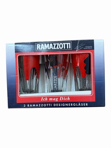 Ramazzotti designergläser - 3x,