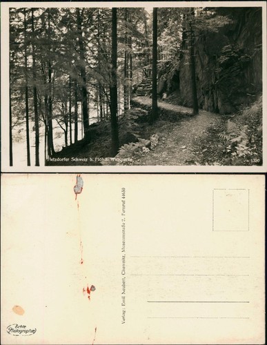 Ansichtskarte flöha - flöha, (sachsen)
