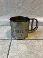 Dr Oetker Einhand Mehlsieb Puderzuckersieb Blechsieb traditionell 10,5 cm Ø