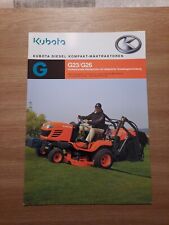 KUBOTA G DIESEL KOMPAKT MÄHTRAKTOREN G23 G26 