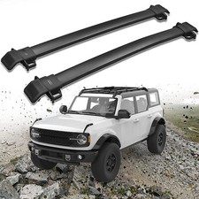2 Stück Aluminium Dachträger Querträger Querstangen für Ford Bronco 2021-2025