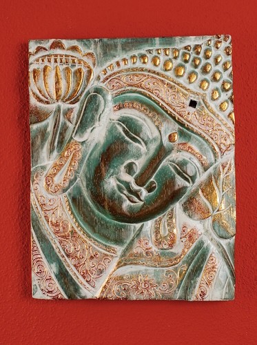 Buddha kopf relief - buddha-kopf,,