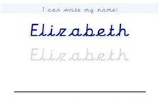 Schreiben Sie Ihren Namen