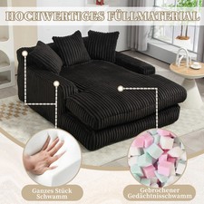 Modernes Cord-Schlafsofa