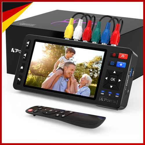Vhs digital konverter mit - vhs, zu